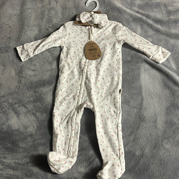 Rabbit+Bear Organic 2 Piece Outfit 6-9m - Picture 1 of 5